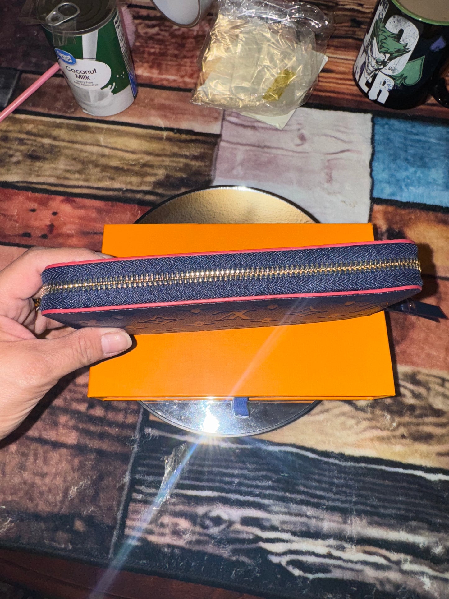 Zipper long wallet