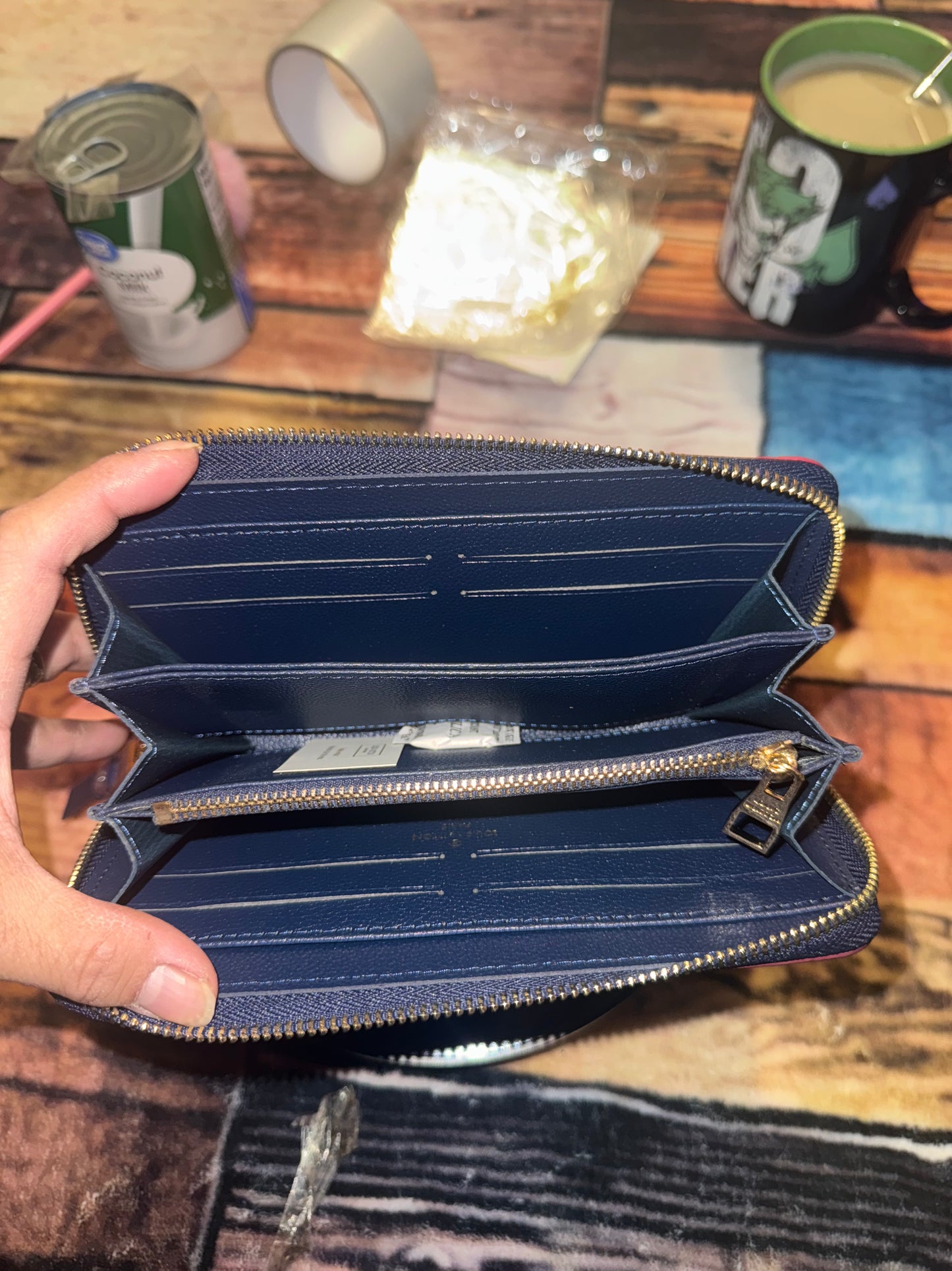 Zipper long wallet